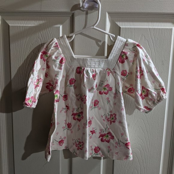 Gap floral square neck top - Picture 1 of 2